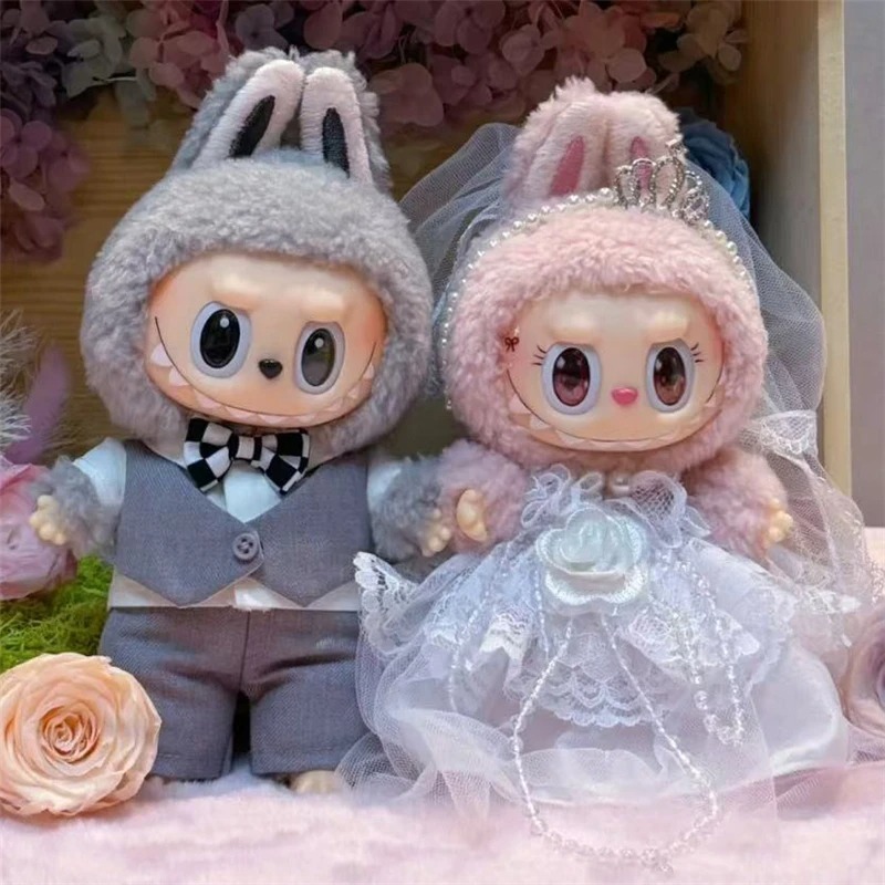 Baby Clothing Kit - 15 17cm para muñeca Labubu amantes
