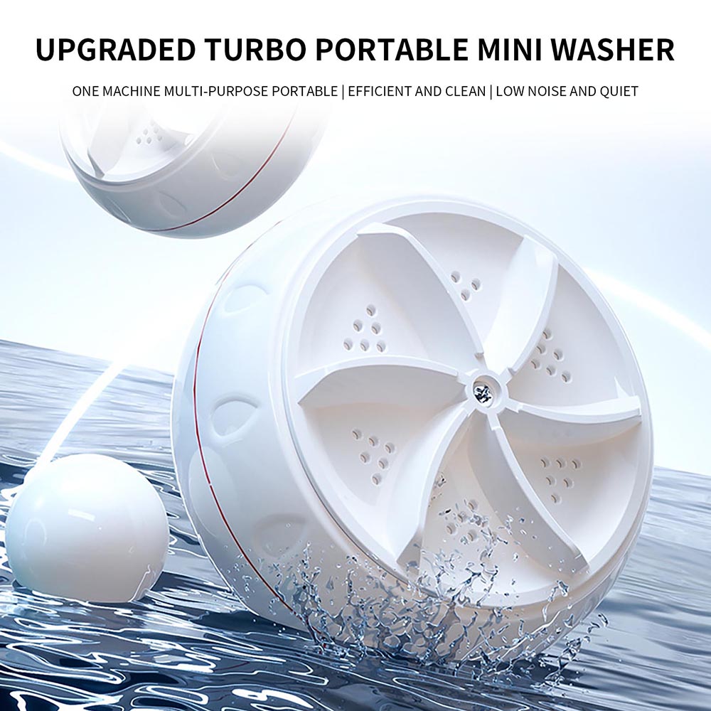 Baby Clothing Washing Machine - Lavadora Turbo portátil de 60W, Mini