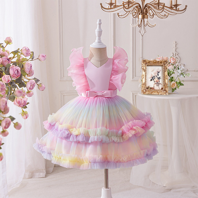Baby Z Clothing - Nuevo vestido de princesa de malla