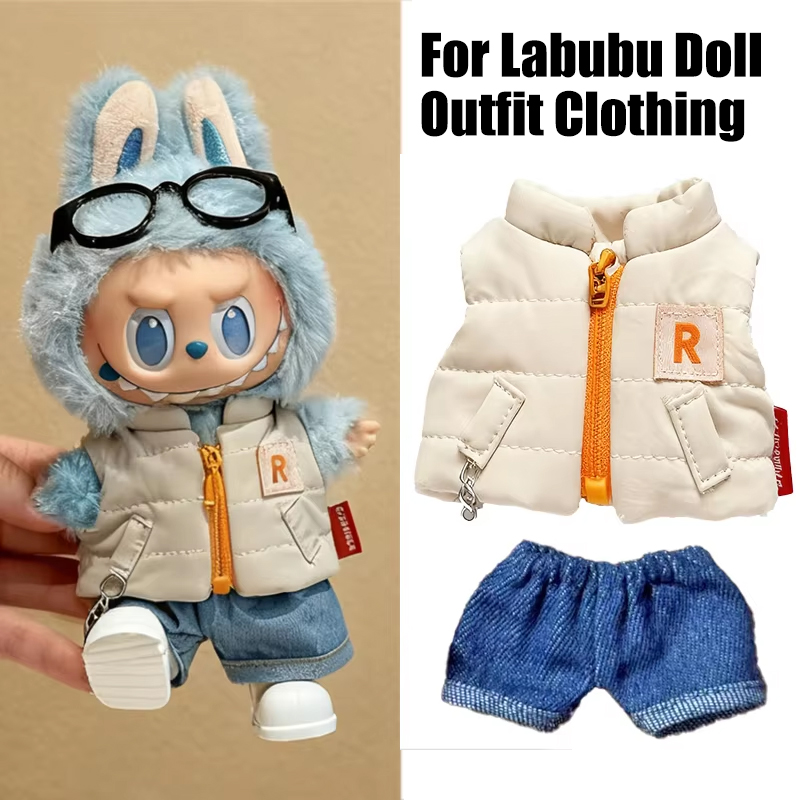 Baby Clothing Winter - Para muñeca Labubu de 15 y