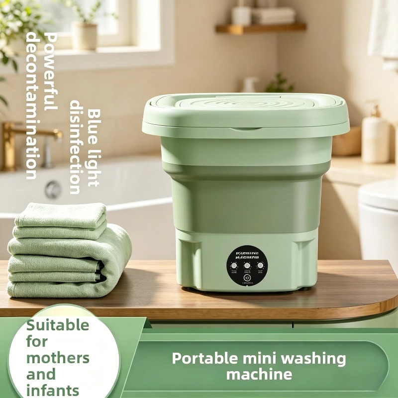 Lavadora Portátil Plegable Min - Baby Clothing Washing Machine reseña y precio