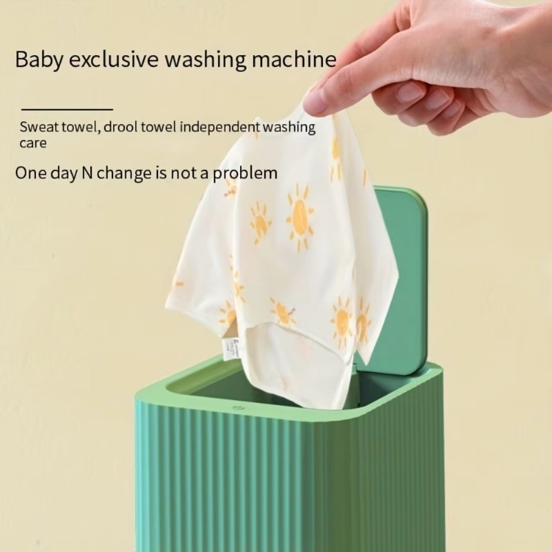 Mini lavadora automática, ropa - Baby Clothing Washing Machine reseña y precio