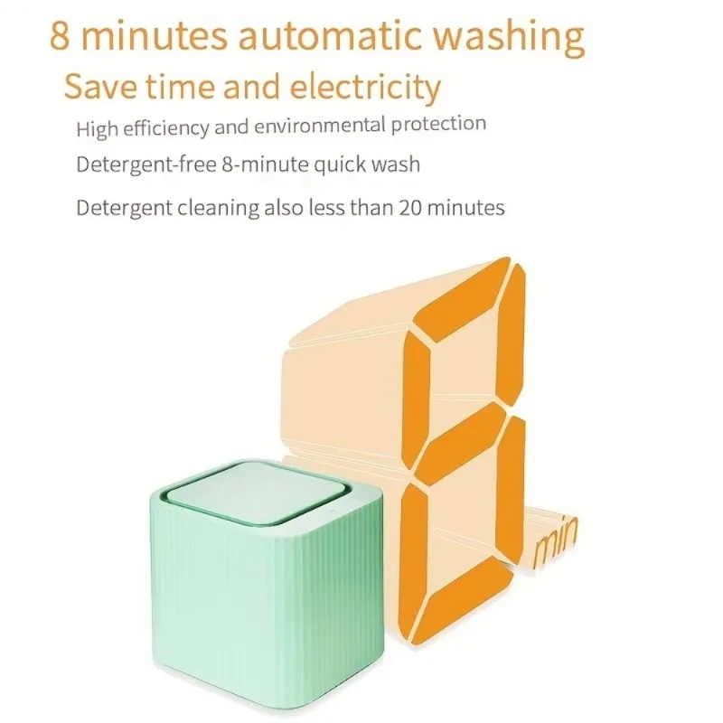 Mini lavadora automática, ropa - Baby Clothing Washing Machine reseña y precio