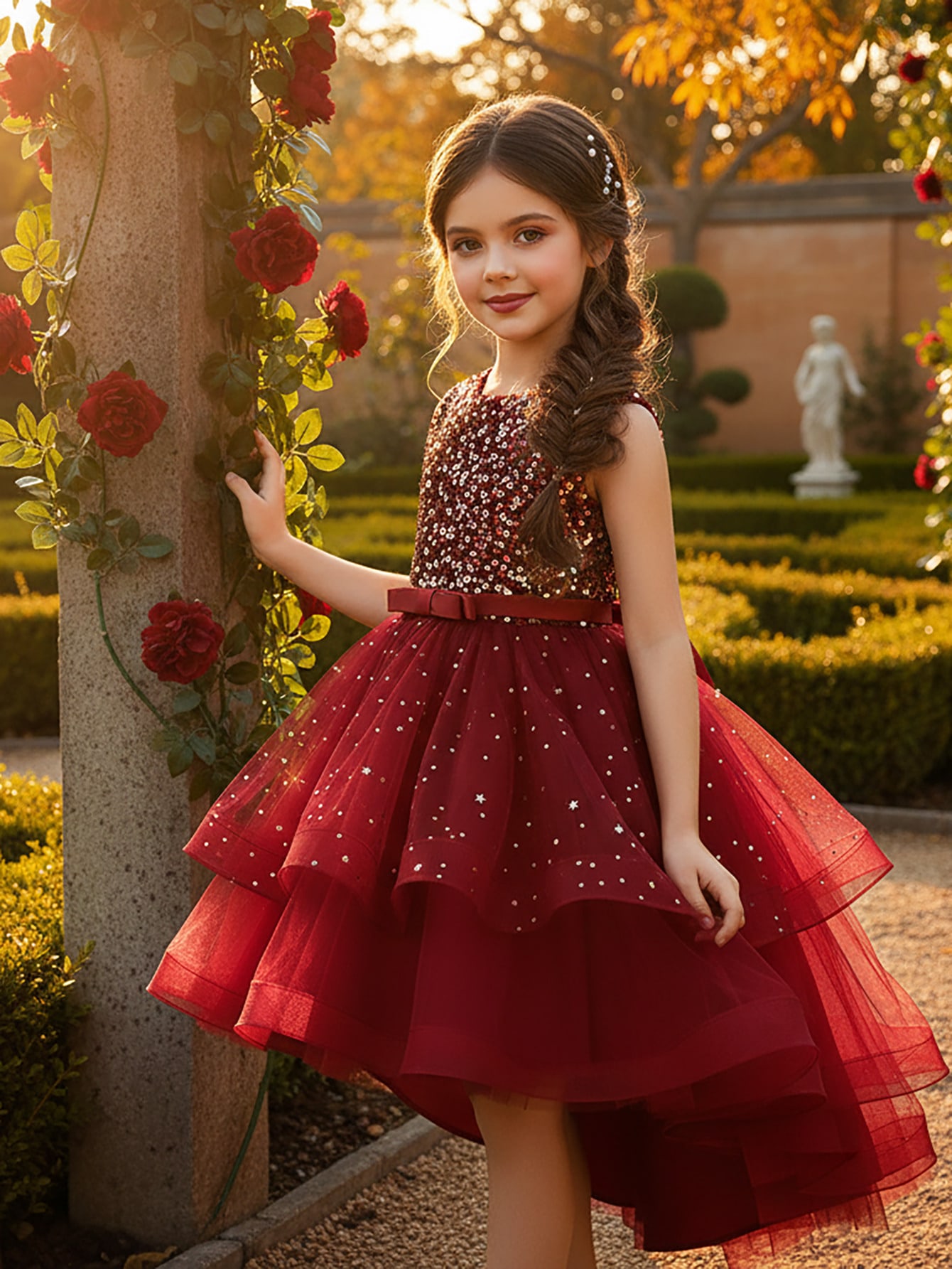 Vestido de Princesa con Lentej - Baby Clothing On Sale reseña y precio