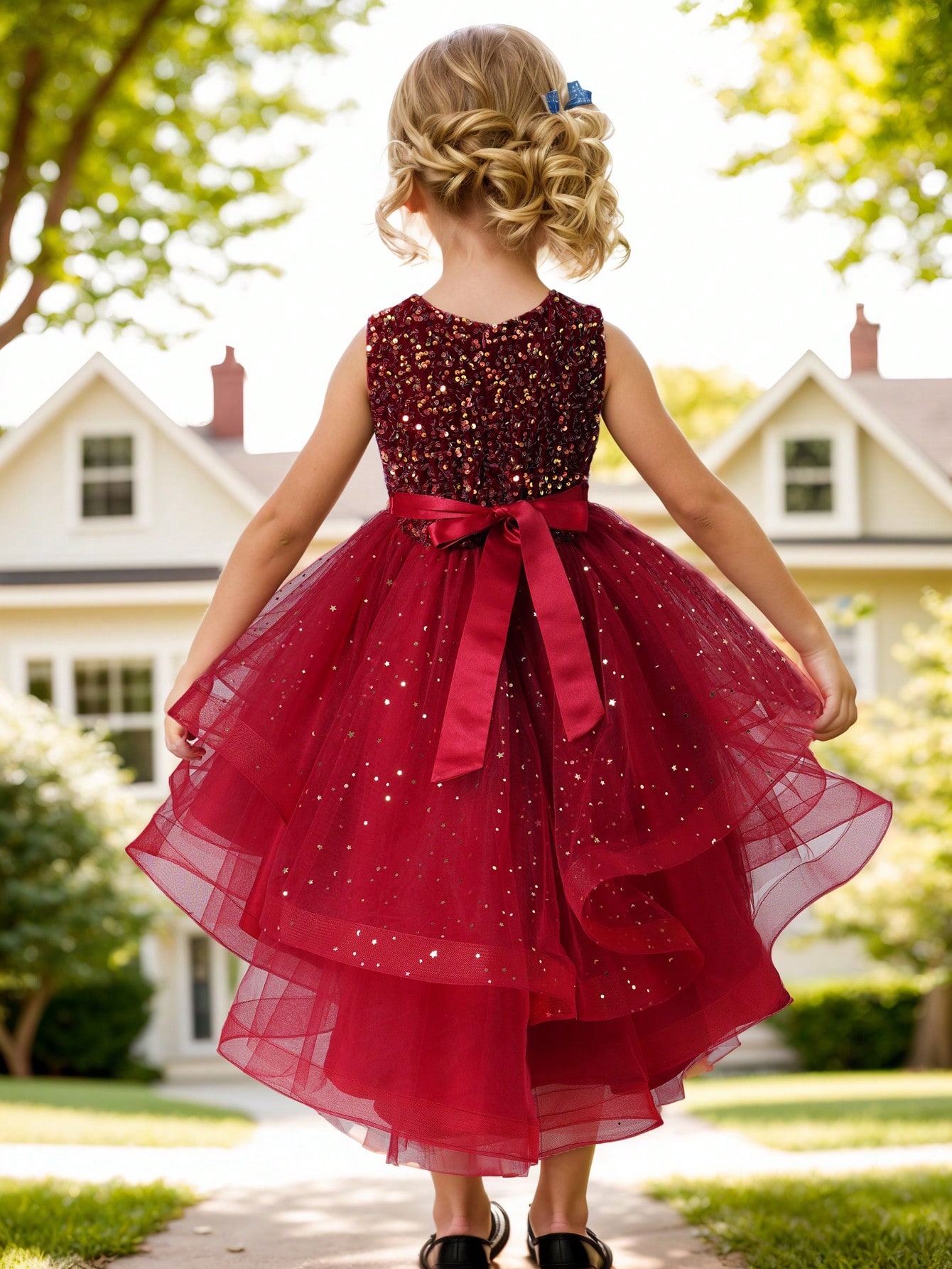 Vestido de Princesa con Lentej - Baby Clothing On Sale reseña y precio