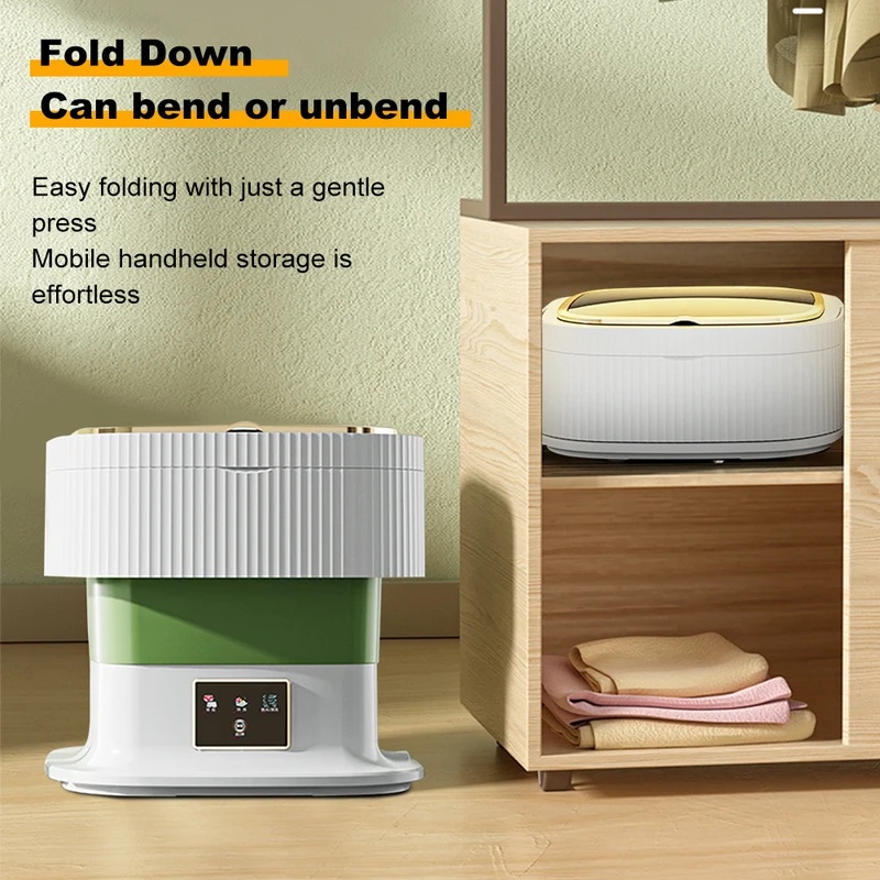 Lavadora portátil plegable par - Baby Clothing Washing Machine reseña y precio