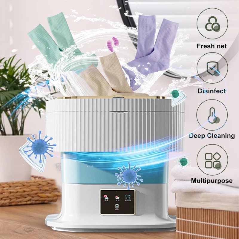 Lavadora portátil plegable par - Baby Clothing Washing Machine reseña y precio