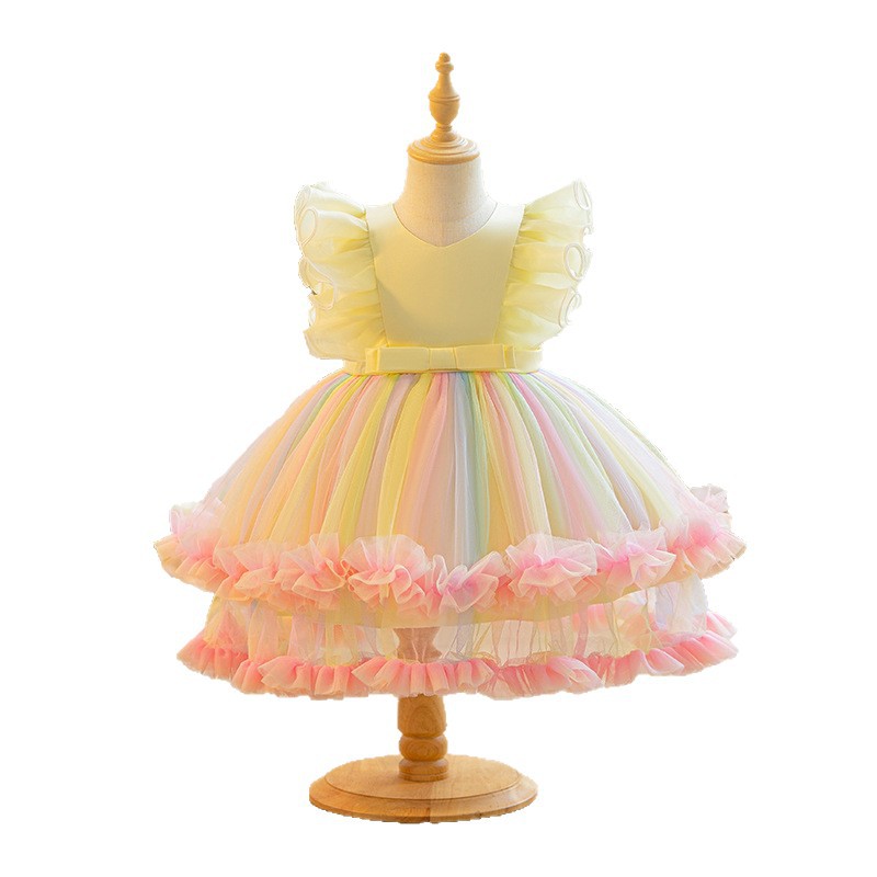 Nuevo vestido de princesa de m - Baby Z Clothing reseña y precio