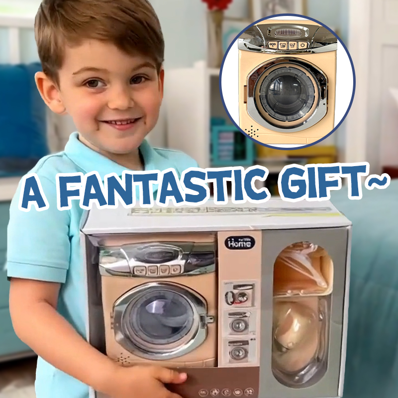 Juego de lavadora para niños,  - Baby Clothing Washing Machine reseña y precio