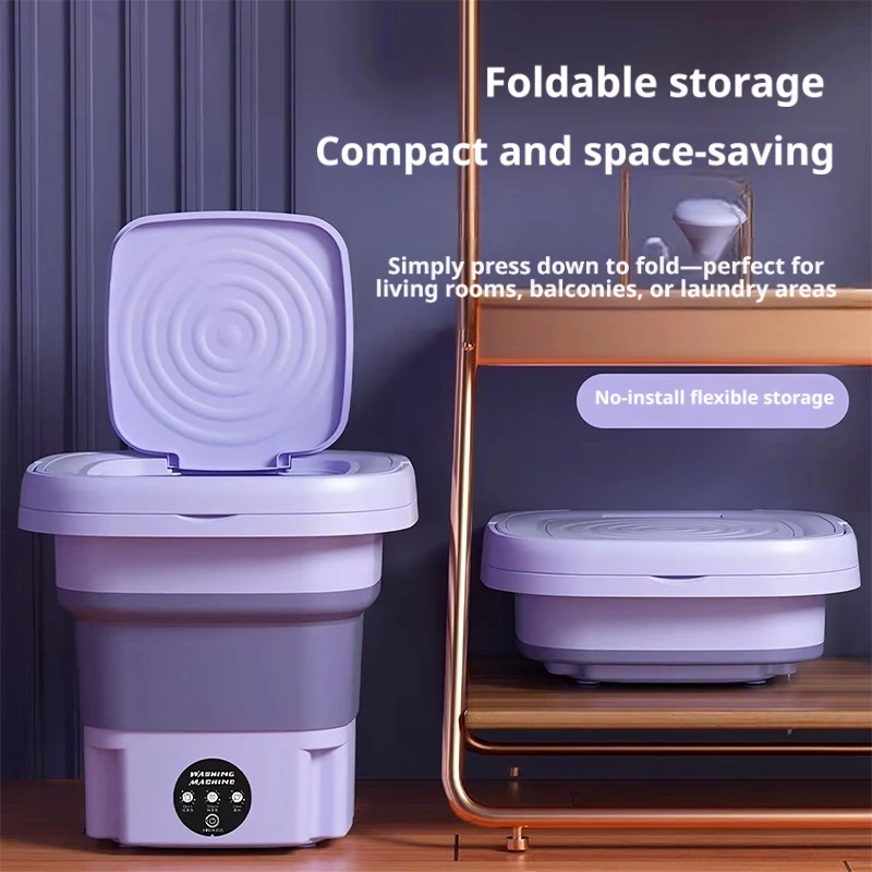 Mini Lavadora Plegable de 9L,  - Baby Clothing Washing Machine reseña y precio