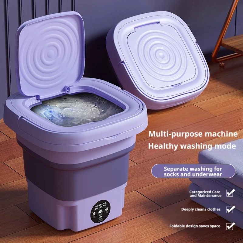 Mini Lavadora Plegable de 9L,  - Baby Clothing Washing Machine reseña y precio