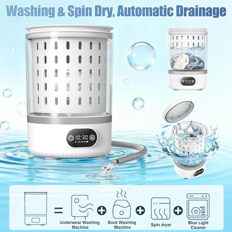 Mini Lavadora de 3L, 3 en 1, P - Baby Clothing Washing Machine reseña y precio