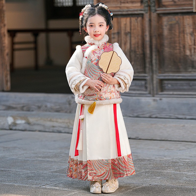 Conjunto Hanfu de Invierno Cál - Baby Clothing Winter reseña y precio