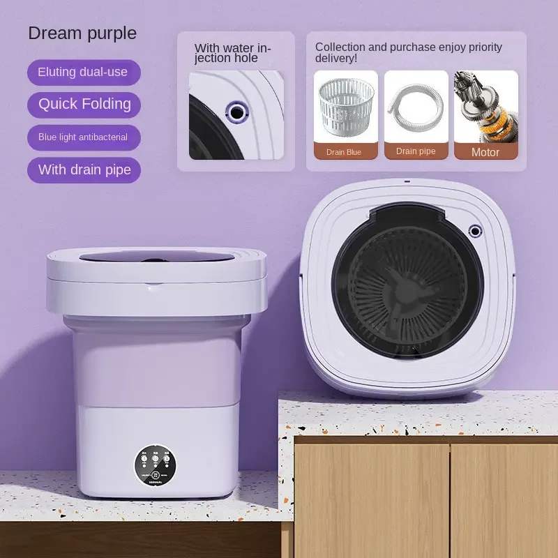 Mini Lavadora Portátil de Viaj - Baby Clothing Washing Machine reseña y precio