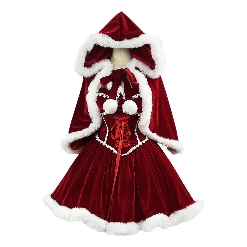 Vestido rojo de Año Nuevo, cap - Baby Clothing Size reseña y precio
