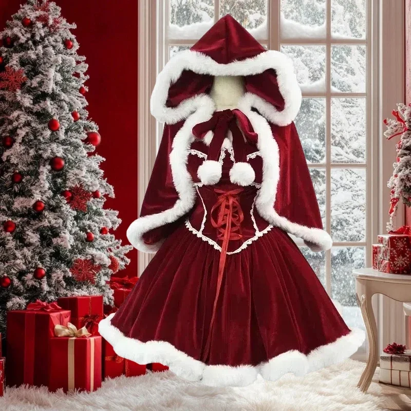 Vestido rojo de Año Nuevo, cap - Baby Clothing Size reseña y precio
