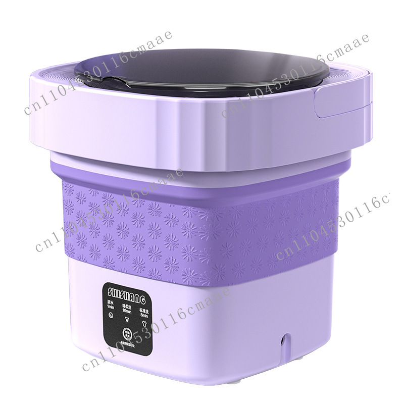 6L 8L plegable portátil no ocu - Baby Clothing Washing Machine reseña y precio