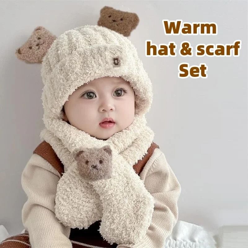 1-10 Uds. Conjunto de gorro y  - Baby Clothing Winter reseña y precio